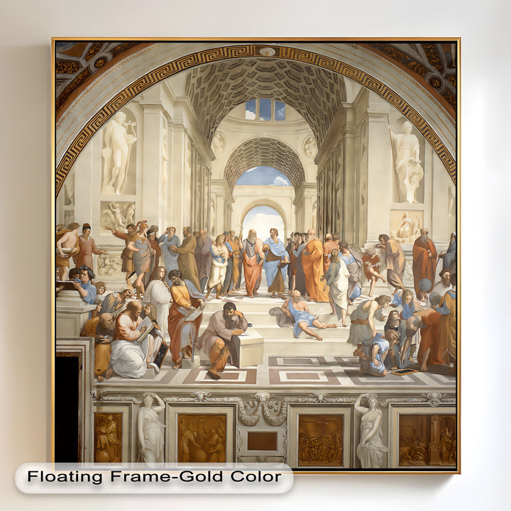 Harmony of Thought – Classicism Oil Painting