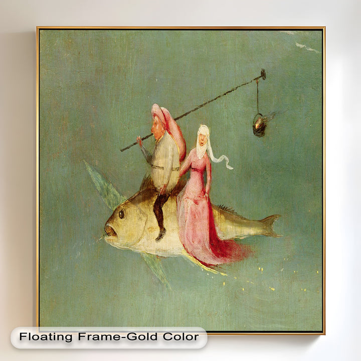 Riders of the Surreal Sea – Renaissance Oil Painting