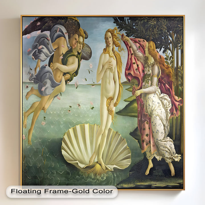 The Birth of Venus – Renaissance Nude Oil Painting