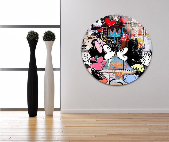 Business Character Glass Wall Art print on glass, glass printed photos
