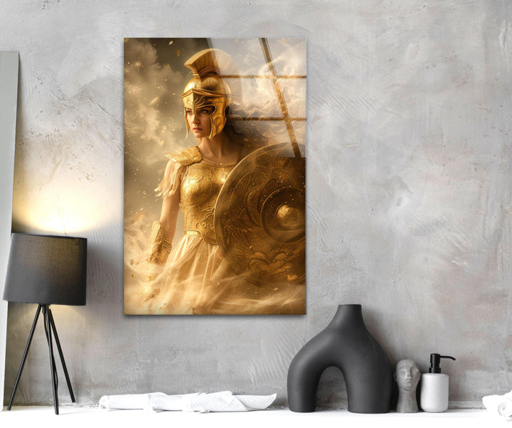 Lady Athena Glass Wall Art art glass wall art, glass wall art pictures

