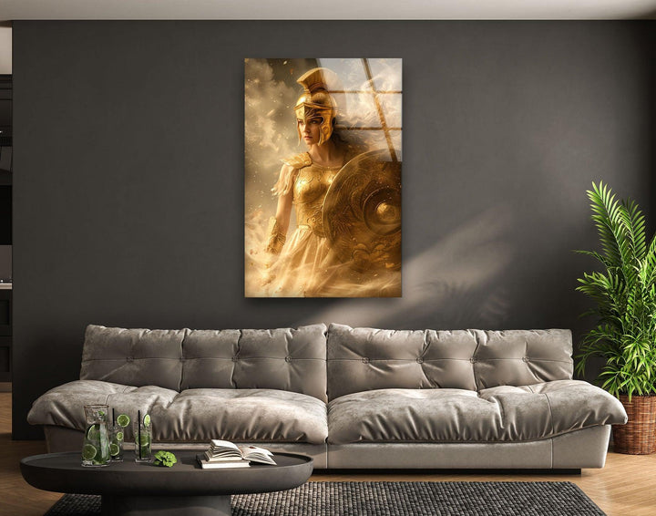 Lady Athena Glass Wall Art glass pictures for Wall, glass prints wall art
