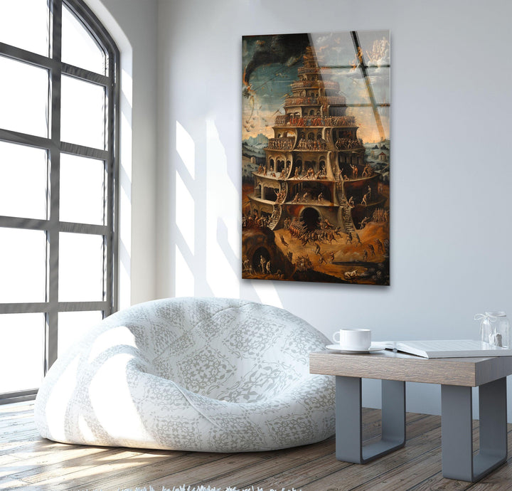 The Purgatory of Dante Glass Wall Art | Custom Glass Pictures