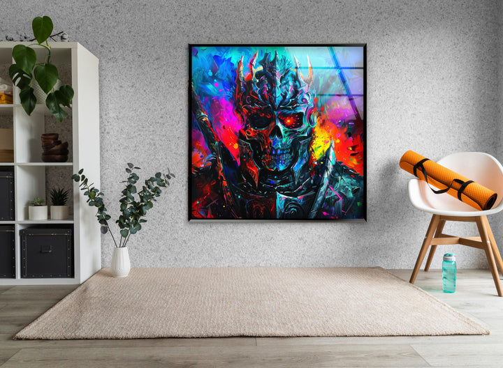 Lich King Glaswandkunst