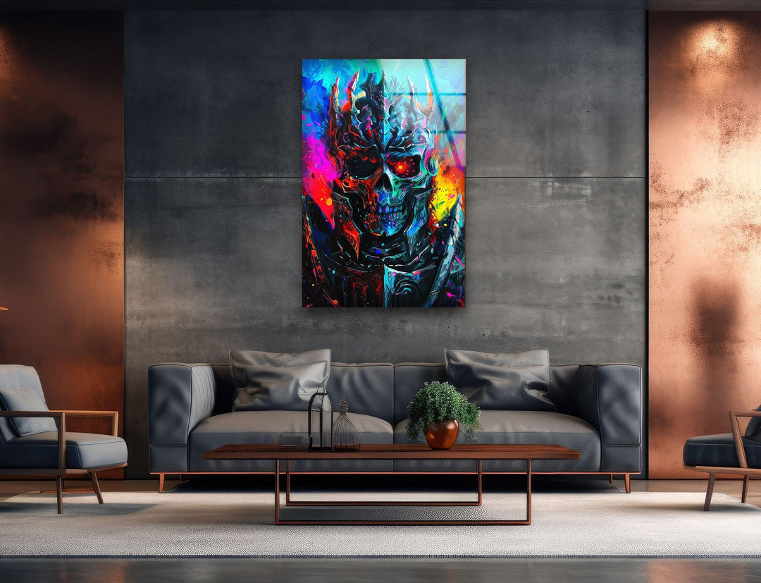 Lich King Glaswandkunst