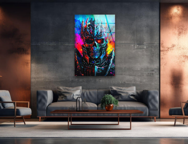 Lich King Glaswandkunst