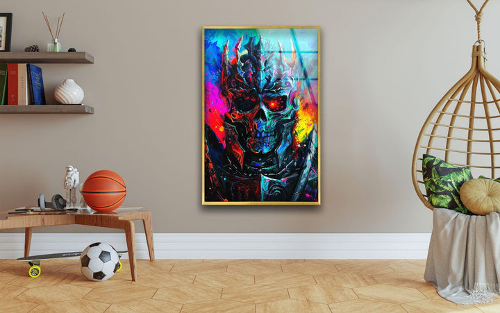 Lich King Glaswandkunst