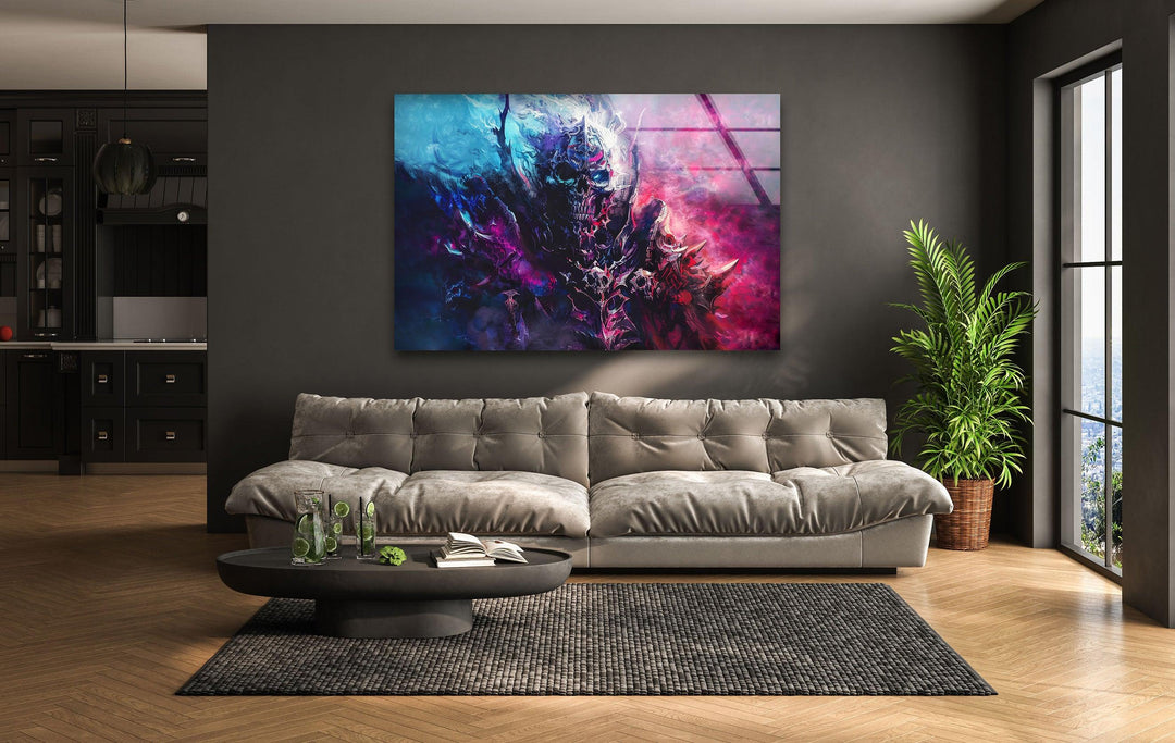 Lich King Tempered Glass Wall Art - MyPhotoStation