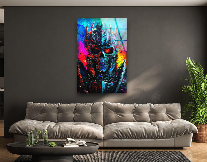 Lich King Glaswandkunst
