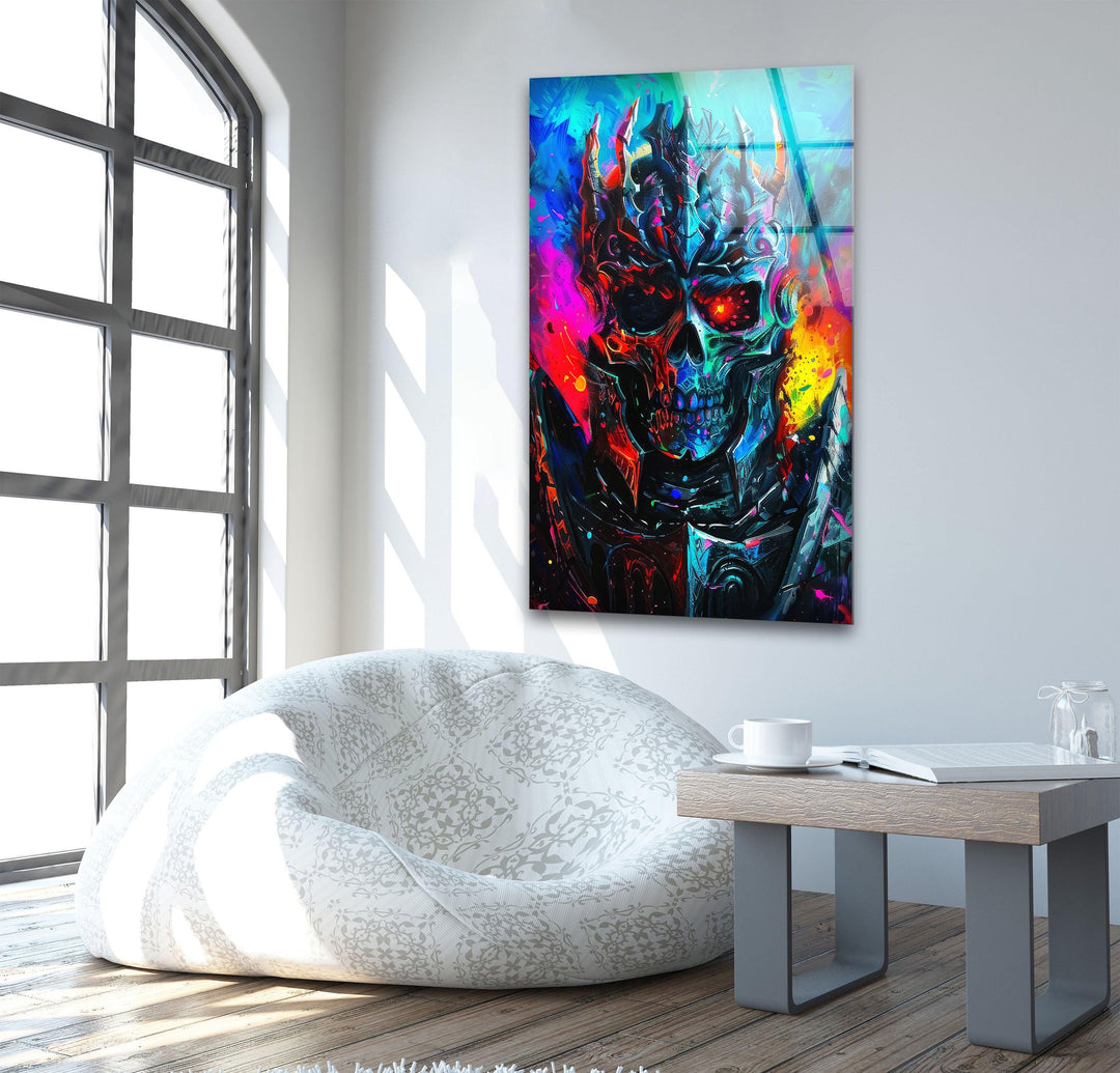 Lich King Glaswandkunst