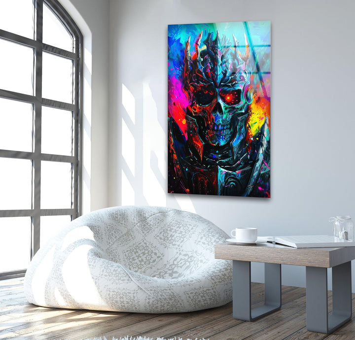 Lich King Glaswandkunst