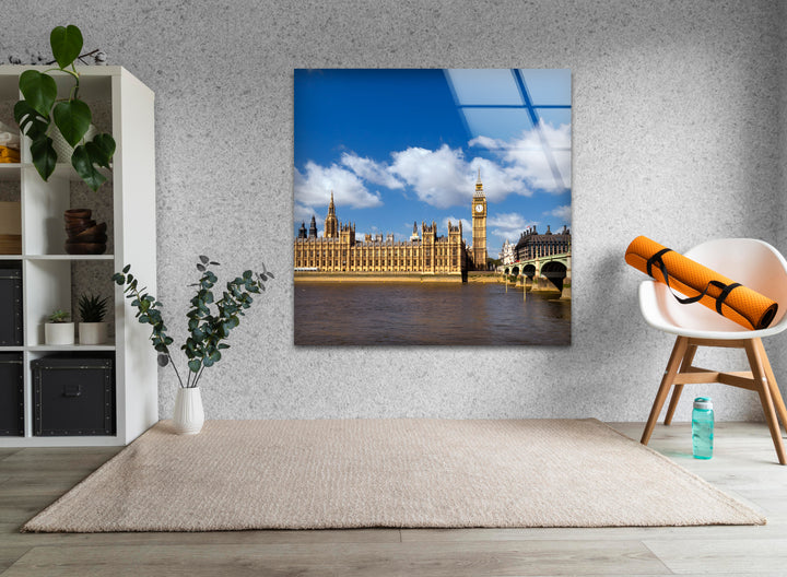 Big Ben &amp; Westminster Glaswandkunst – Kultiges Wahrzeichen Londons