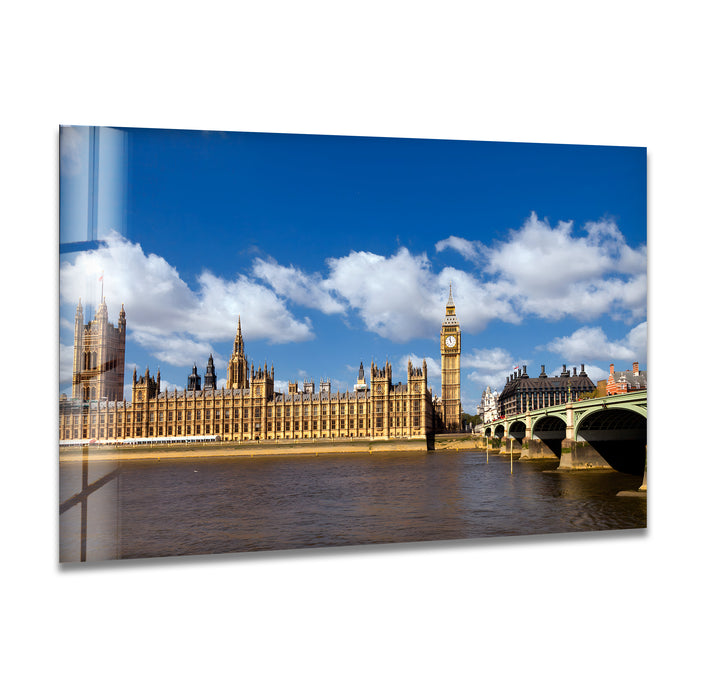 Big Ben &amp; Westminster Glaswandkunst – Kultiges Wahrzeichen Londons