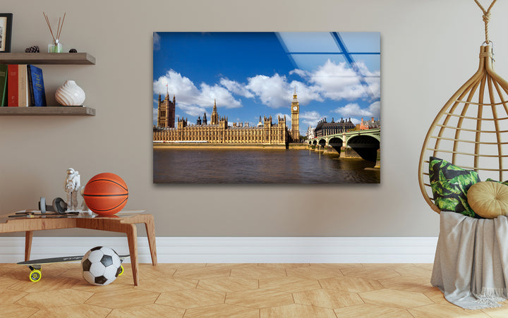 Big Ben &amp; Westminster Glaswandkunst – Kultiges Wahrzeichen Londons