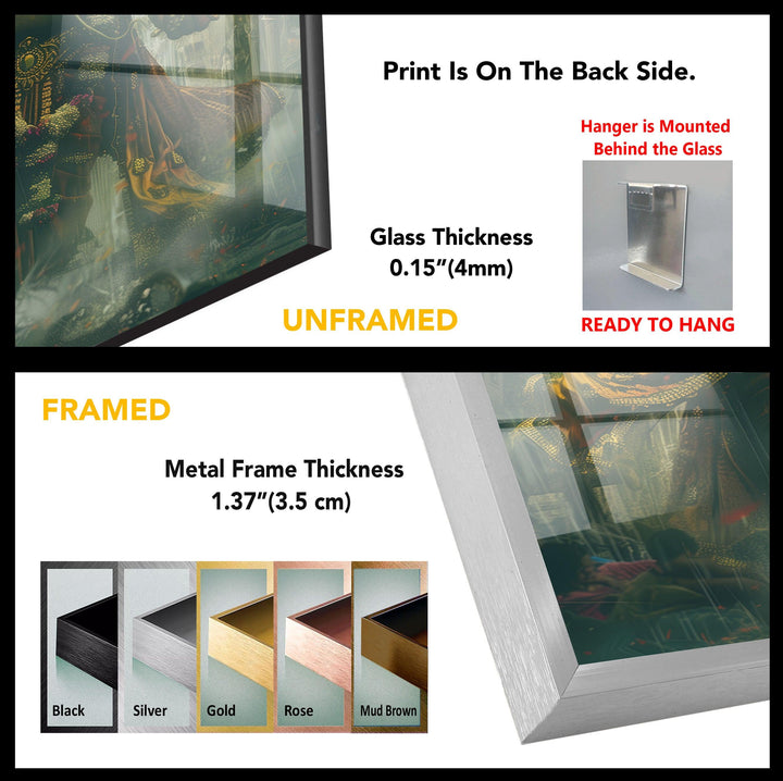 Lord Ganesha Buddha Tempered Glass Wall Art - MyPhotoStation