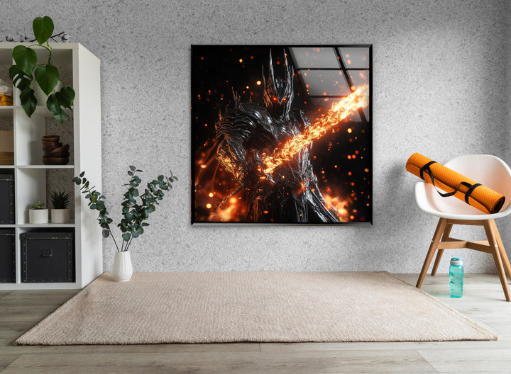 Lord of The Ring Lord Sauron Glass Wall Art Lord of The Ring Lord Sauron Glass Wall Art
