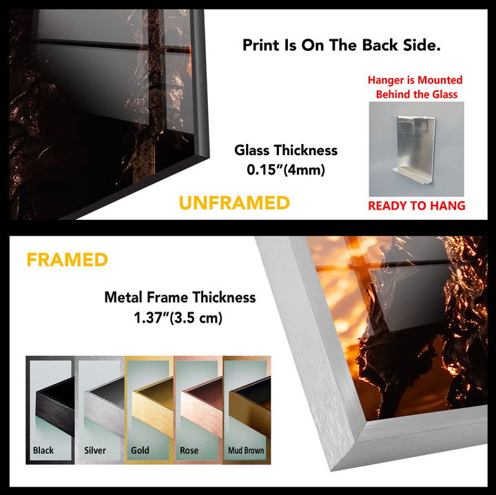 Lord Sauron Lord of The Ring Glass Wall Art