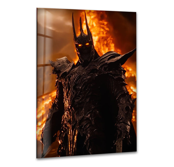 Lord Sauron Lord of The Ring Glass Wall Art glass photo prints, glass picture prints
