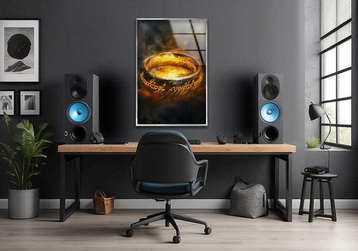 Lord of the Rings Tempered Print Photographs on Glass Easily