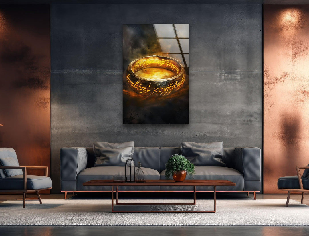 Lord of the Rings Tempered Glass Wall Art - MyPhotoStation