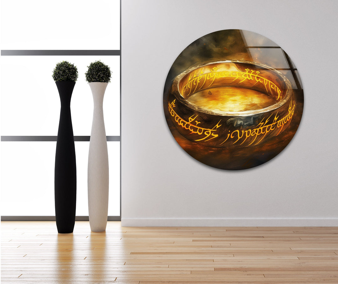 Lord of the Rings Tempered Glass Wall Art - MyPhotoStation
