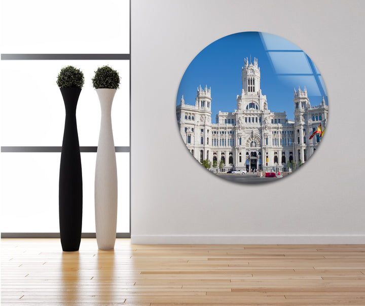 Glaswandkunst im Palacio de Cibeles – Madrids architektonisches Meisterwerk
