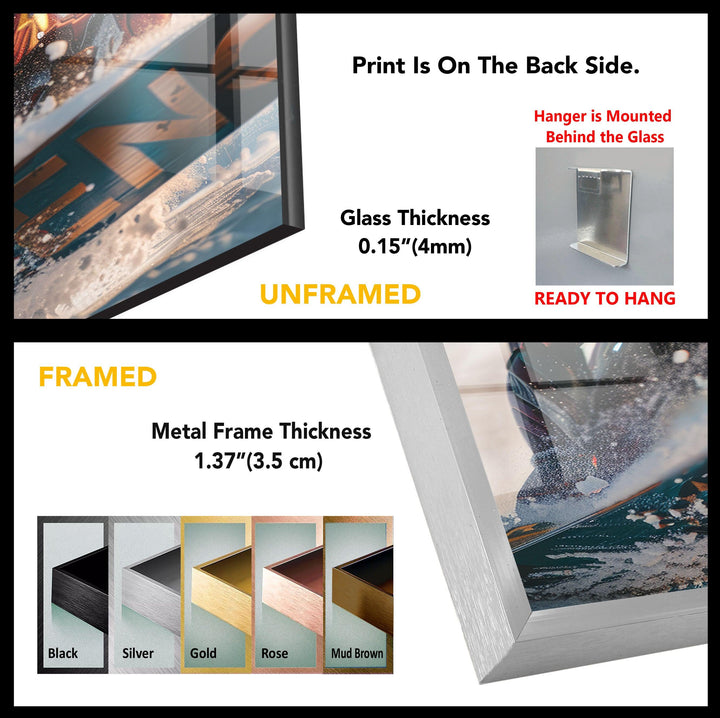 Marvel Iron Man Tempered Glass Wall Art - MyPhotoStation