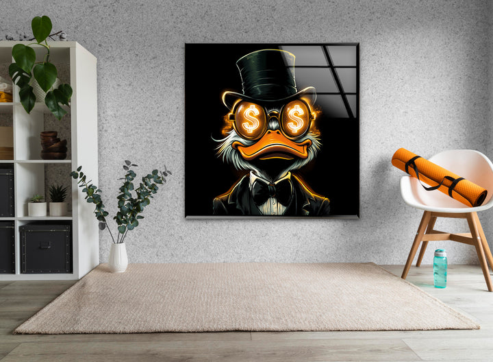 An enchanting animated art scene blending bold cartoon visuals with imaginative elements

