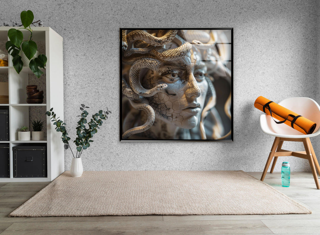 Medusa Tempered Glass Wall Art - MyPhotoStation