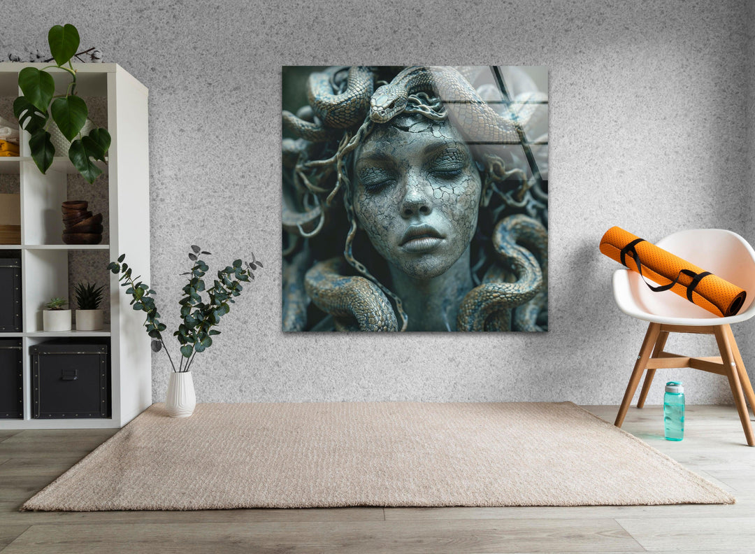 Medusa Tempered Glass Wall Art - MyPhotoStation
