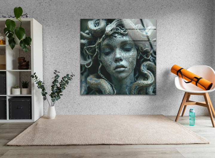 Medusa Tempered Glass Wall Art - MyPhotoStation