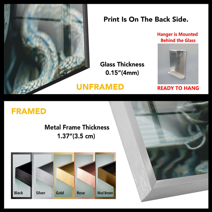 Medusa Tempered Glass Wall Art - MyPhotoStation
