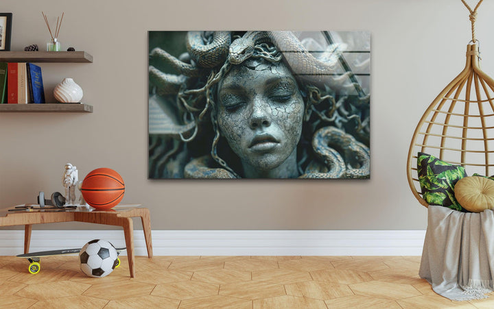 Medusa Tempered Glass Wall Art - MyPhotoStation