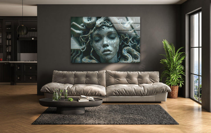 Medusa Tempered Glass Wall Art - MyPhotoStation