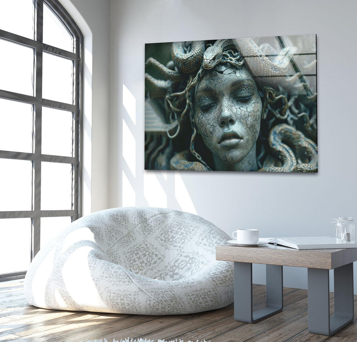 Medusa Tempered Glass Wall Art - MyPhotoStation