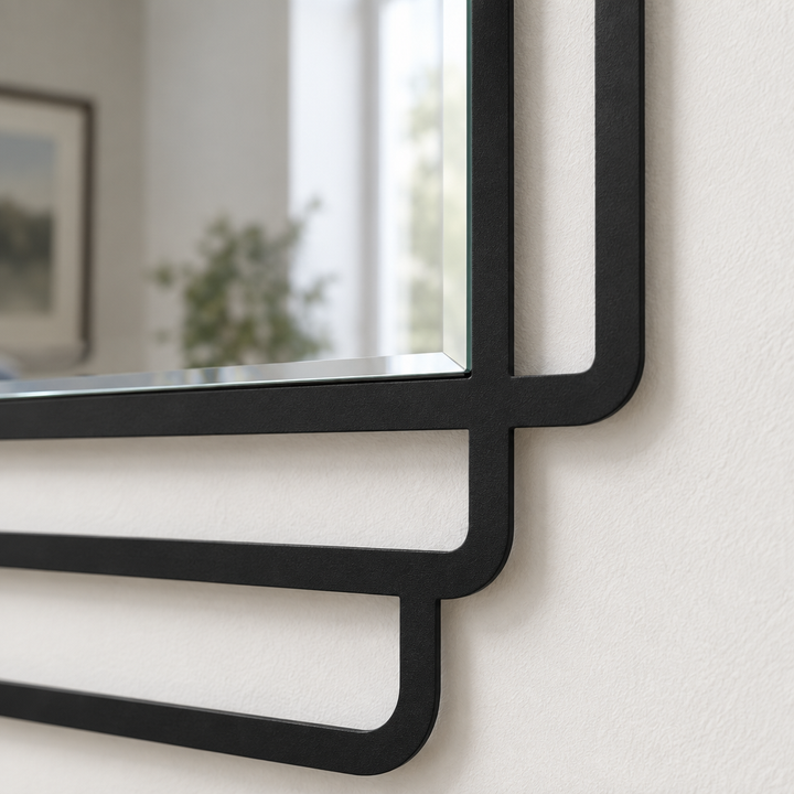 Layered Frames – Rounded Square Modern Wall Mirror