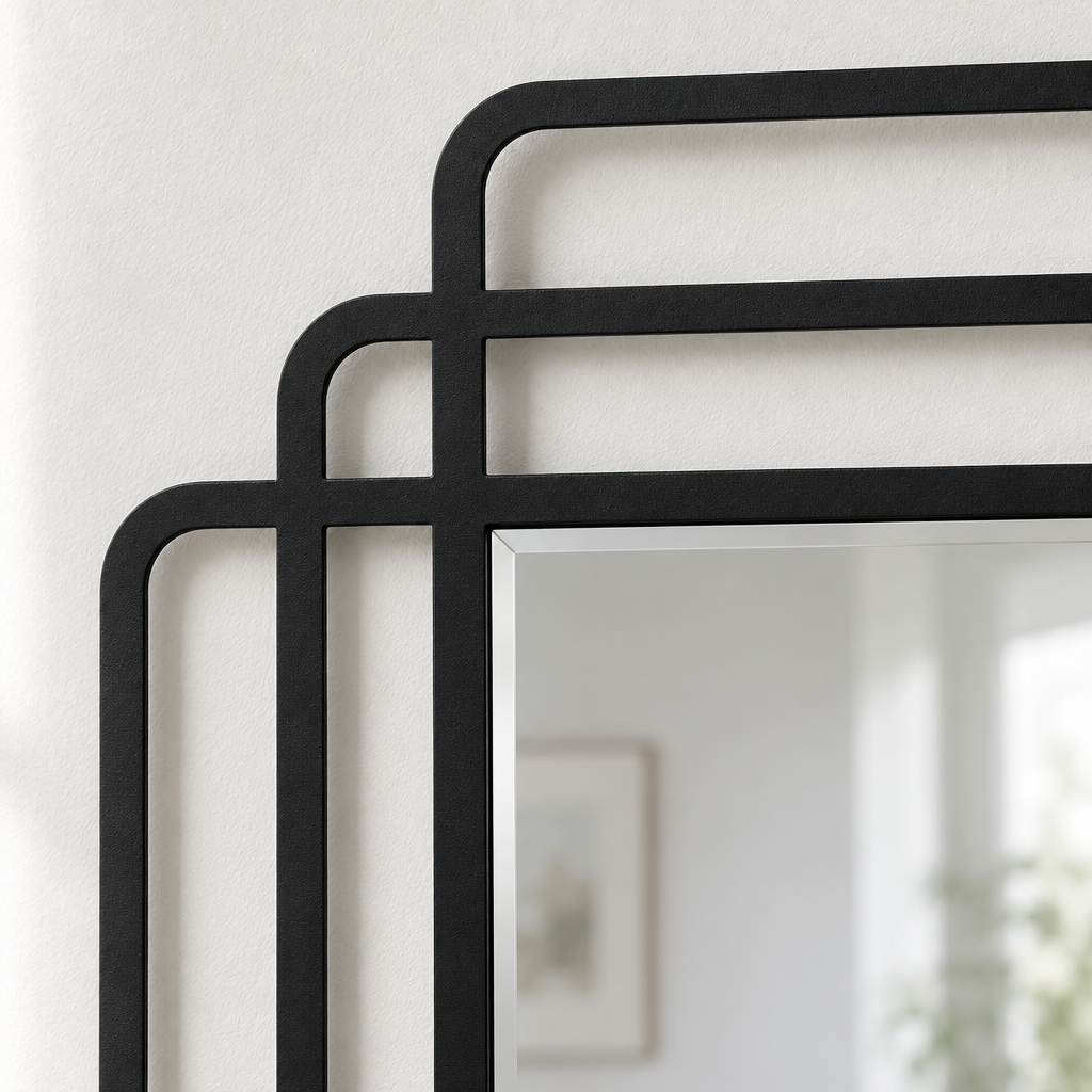 Layered Frames – Rounded Square Modern Wall Mirror
