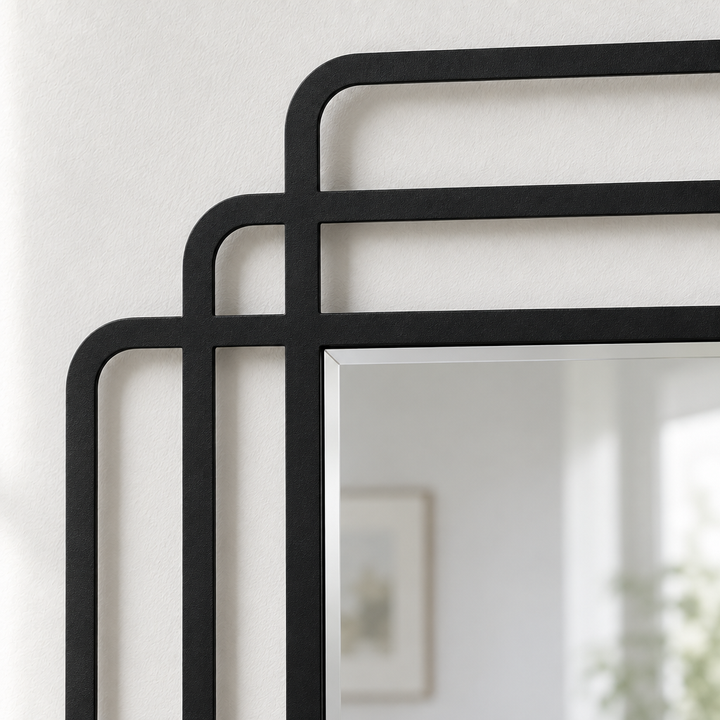 Layered Frames – Rounded Square Modern Wall Mirror