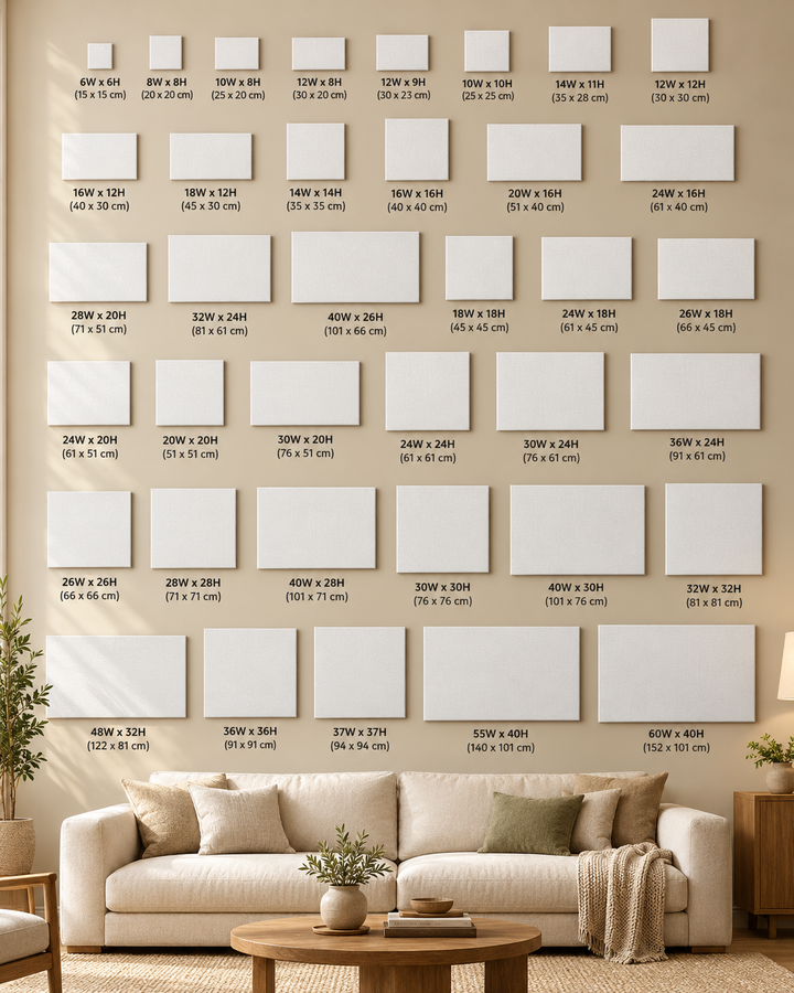 Horizontal Custom Canvas Wall Art
