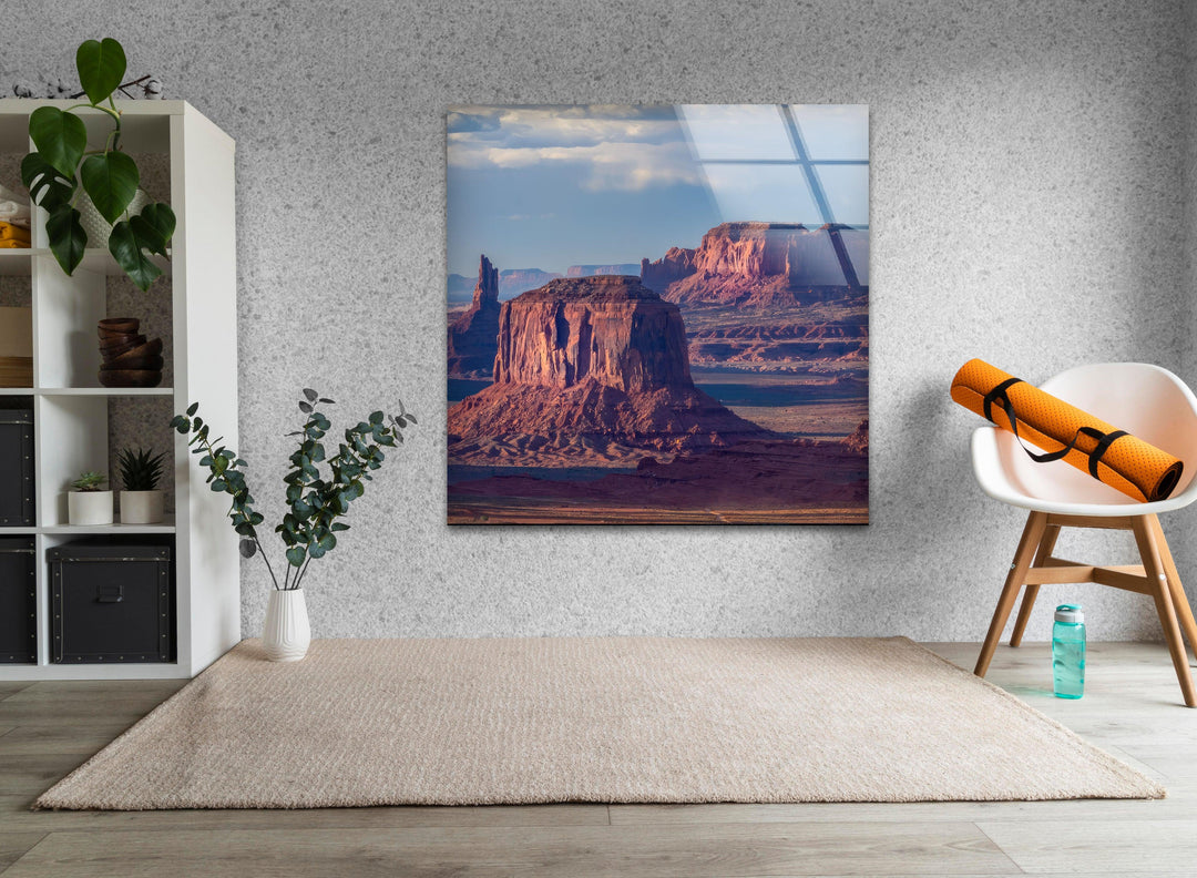 Monument Valley Glass Wall Art glass pictures for Wall, glass prints wall art