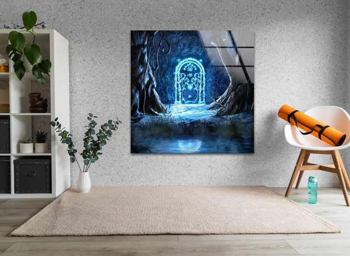 Moria Khazad-dûm Glass Wall Art for Living