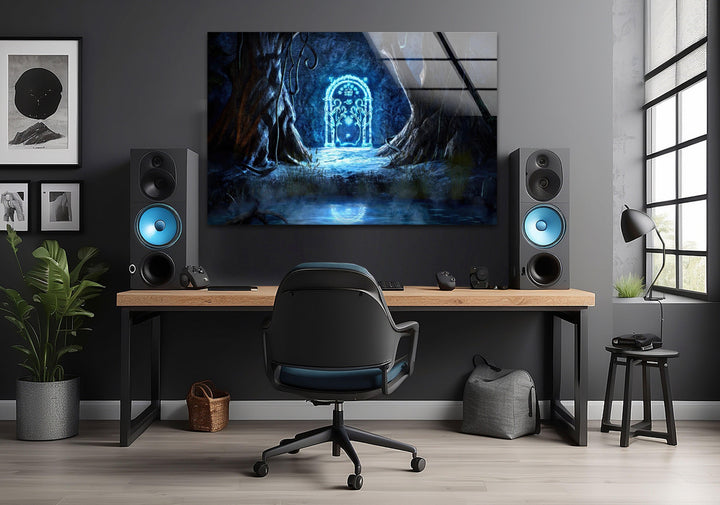 Moria Khazad-dûm Glass Wall Pictures Art
