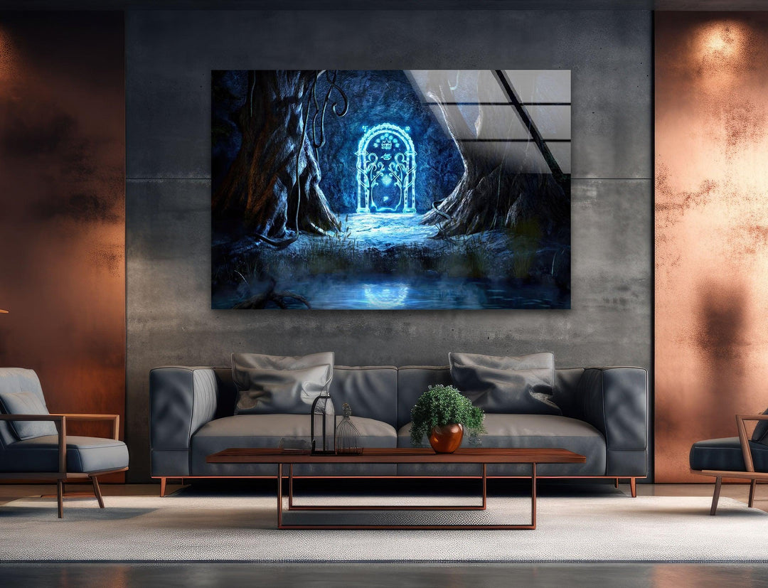 Moria Khazad-dûm Glass Wall Art for Home Decor