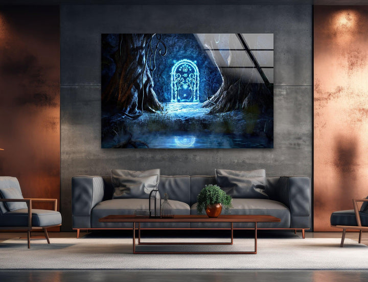 Moria Khazad-dûm Glass Wall Art for Home Decor