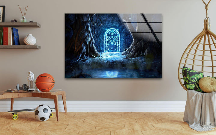 Moria Khazad-dûm Glass Wall Art for Home Decor