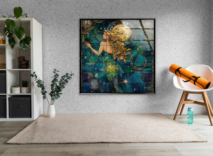 Mother of Pearl Tempered Glass Wall Art - MyPhotoStation