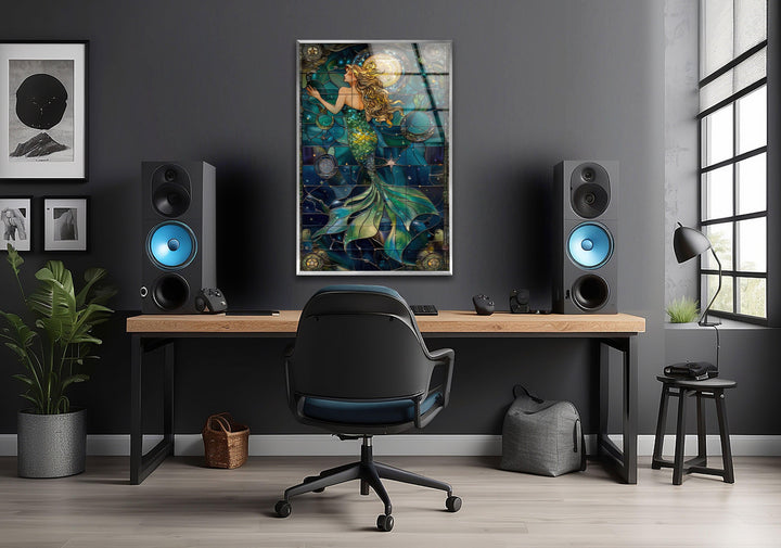 Mother of Pearl Tempered Glass Wall Art - MyPhotoStation