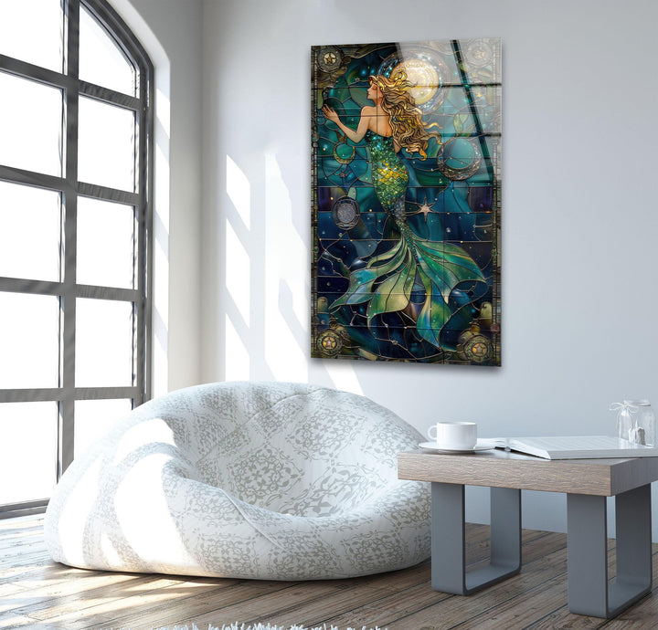 Mother of Pearl Tempered Glass Wall Art - MyPhotoStation