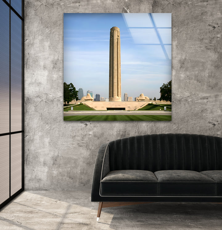 Glaswandkunst zum Liberty Memorial – Kultiges Wahrzeichen von Kansas City