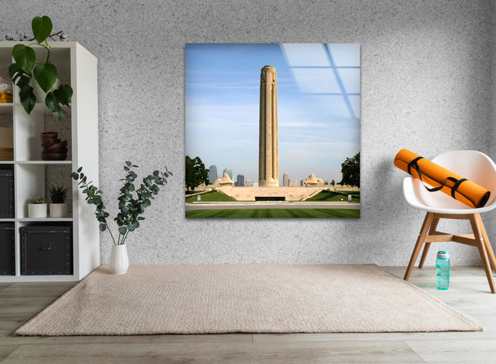 Glaswandkunst zum Liberty Memorial – Kultiges Wahrzeichen von Kansas City
